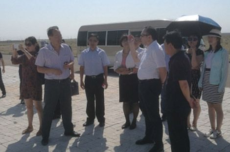 2017年7月商務(wù)部投資促進(jìn)事務(wù)局領(lǐng)導(dǎo)到訪東新項(xiàng)目落實(shí)貫徹國務(wù)院72號文件情況